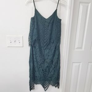 Green Lace Dress